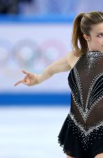 ASHLEY WAGNER at Figure Skating Ladies Short Program in Sochi