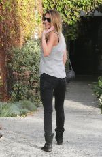 AUDRINA PATRIDGE Arrives at Andy Lecompte Salon in West Hollywood
