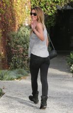 AUDRINA PATRIDGE Arrives at Andy Lecompte Salon in West Hollywood