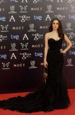 AURA GARRIDO at 2014 Goya Film Awards in Madrid
