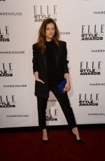 BARBARA ALVIN at 2014 Elle Style Awards in London