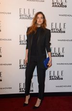 BARBARA ALVIN at 2014 Elle Style Awards in London