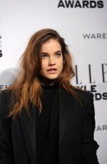 BARBARA PALVIN at 2014 Elle Style Awards in London