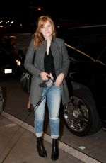 BELLA THORNE and Her Dog Kingston at LAX Airport