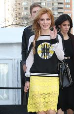 BELLA THORNE Arrives at The Lincoln Center in New York