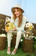 BELLA THORNE at Marc Jacobs Daisy Tweet Shop in New York
