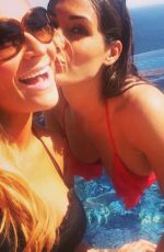 BELLA TWINS artying in Bikinis in Cabo San Lucas