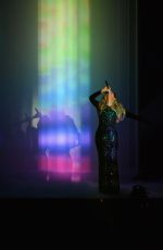BEYONCE Performs at 2014 Brit Awards in London