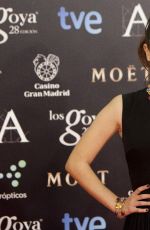 BLANCA SUAREZ at 2014 Goya Film Awards in Madrid