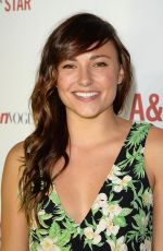 BRIANA EVIGAN at Abercrombie and Fitch Spring Campaign Party in Hollywood