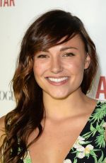 BRIANA EVIGAN at Abercrombie and Fitch Spring Campaign Party in Hollywood