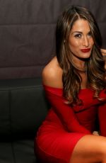 BRIE AND NIKKI BELLA at Maxim Big Game Weekend in New York