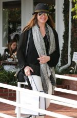 BROOKE SHIELDS Out Shoping at Fred Segal in West Hollywood