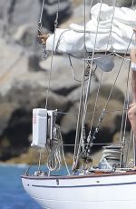 CAMERON DIAZ in Bikini at Vogue photoshoot in St.Barts