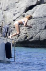 CAMERON DIAZ in Bikini at Vogue photoshoot in St.Barts