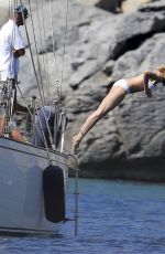 CAMERON DIAZ in Bikini at Vogue photoshoot in St.Barts