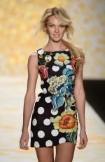 CANDICE SWANEPOEL at Desigual Fall/Winter 2014 Fashion Show in New York