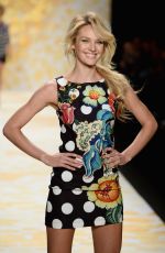CANDICE SWANEPOEL at Desigual Fall/Winter 2014 Fashion Show in New York