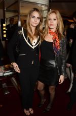 CARA DELEVINGNE and KENDALL JENNER at Love Magazine Lunch in London