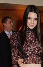 CARA DELEVINGNE and KENDALL JENNER at Love Magazine Lunch in London