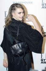 CARA DELEVINGNE at 2014 Elle Style Awards in London