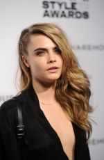 CARA DELEVINGNE at 2014 Elle Style Awards in London