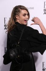 CARA DELEVINGNE at 2014 Elle Style Awards in London