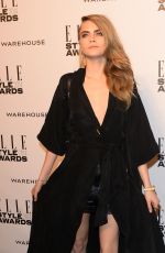 CARA DELEVINGNE at 2014 Elle Style Awards in London