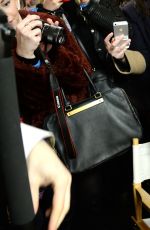 CARA DELEVINGNE at Backstage of Burberry Fall/Winter Fashion Show
