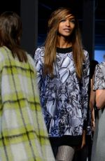 CARA DELEVINGNE at Giles Fall/Winter 2014/2015 Fashion Show