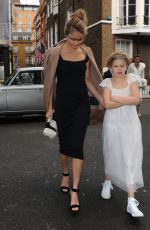 CARA DELEVINGNE at Her Sister Chloe Wedding in London