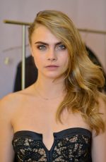 CARA DELEVINGNE at La Perla Boutique Opening in London