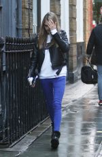 CARA DELEVINGNE Out and About in London