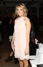 CARRIE UNDERWOOD at Peter Som Fashion Show in New York
