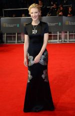 CATE BLANCHETT at 2014 BAFTA Awards in London