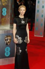 CATE BLANCHETT at 2014 BAFTA Awards in London