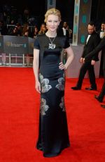 CATE BLANCHETT at 2014 BAFTA Awards in London