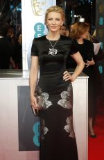 CATE BLANCHETT at 2014 BAFTA Awards in London
