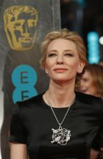 CATE BLANCHETT at 2014 BAFTA Awards in London