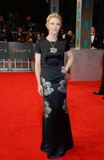 CATE BLANCHETT at 2014 BAFTA Awards in London