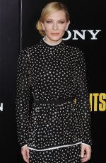 CATE BLANCHETT at The Monuments Men Premiere in New York