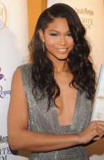 CHANEL IMAN at Sports Illustrated Swimsuit 50 Years of Swim Celebration in New York