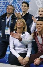 CHARLENE GUIGNARD and Marco Fabbri at 2014 Winter Olympics in Sochi