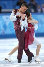 CHARLENE GUIGNARD and Marco Fabbri at 2014 Winter Olympics in Sochi