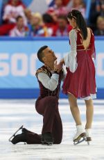 CHARLENE GUIGNARD and Marco Fabbri at 2014 Winter Olympics in Sochi