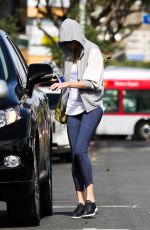 CHARLIZE THERON Leaves Yoga Class in West Hollywood