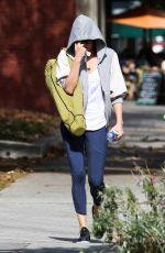 CHARLIZE THERON Leaves Yoga Class in West Hollywood