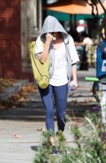 CHARLIZE THERON Leaves Yoga Class in West Hollywood