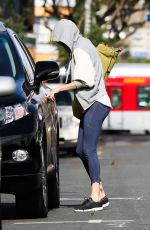 CHARLIZE THERON Leaves Yoga Class in West Hollywood
