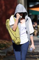 CHARLIZE THERON Leaves Yoga Class in West Hollywood